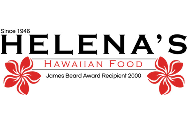 image of logo created for Helena's Hawaiian Food